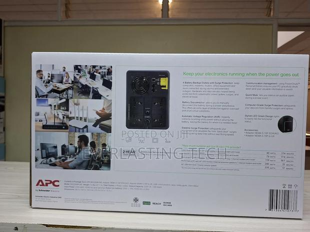 Apc 2200va Ups 230v, Avr, Iec Sockets (Bvx2200li) - thumbnail 2