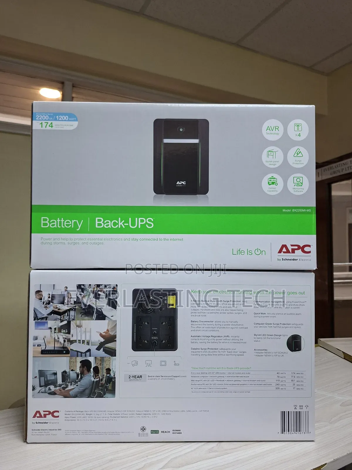Apc Easy Ups 2200va – Bvx2200li – Ups