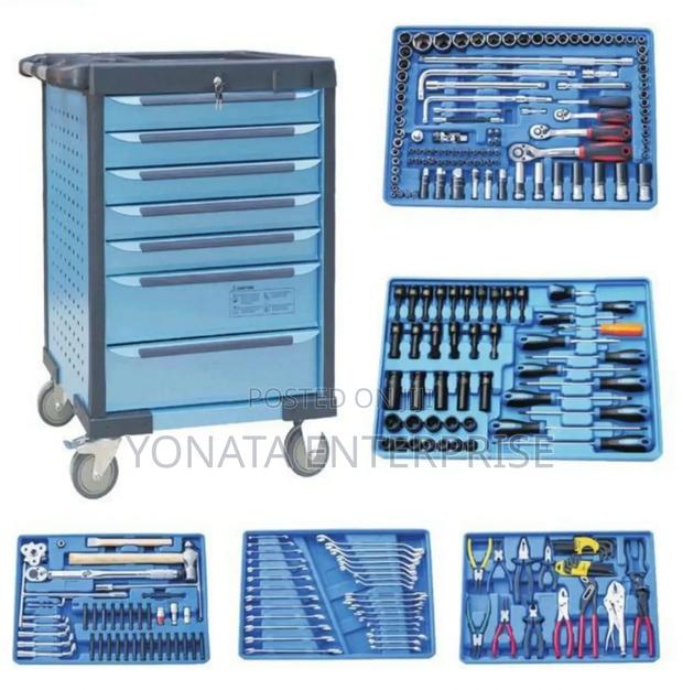 306pcs Complete Tools Trolley - main view
