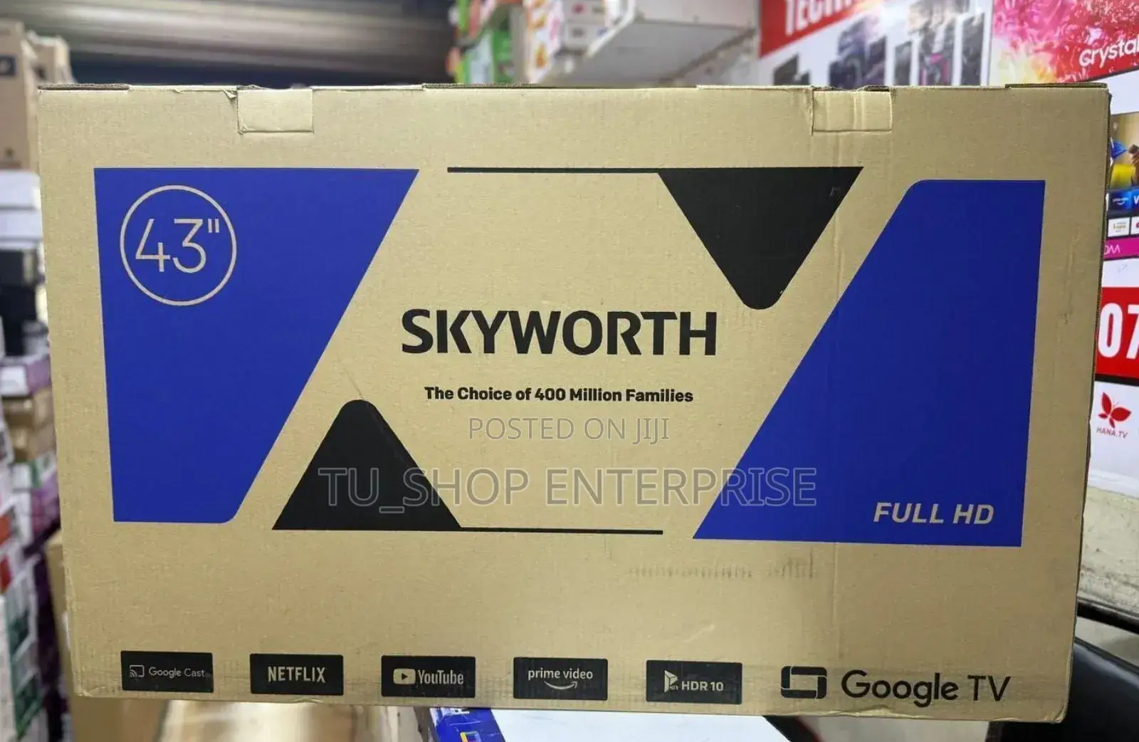 Tv! Tv!!
Skyworth 43 Smart