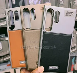 Samsung Galaxy S24 Ultra 2 In1 Leather, Metallic Back Cover