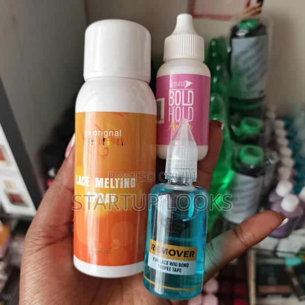 3pcs Lace Melting Spray + Bold Hold Glue + Remover - thumbnail 3