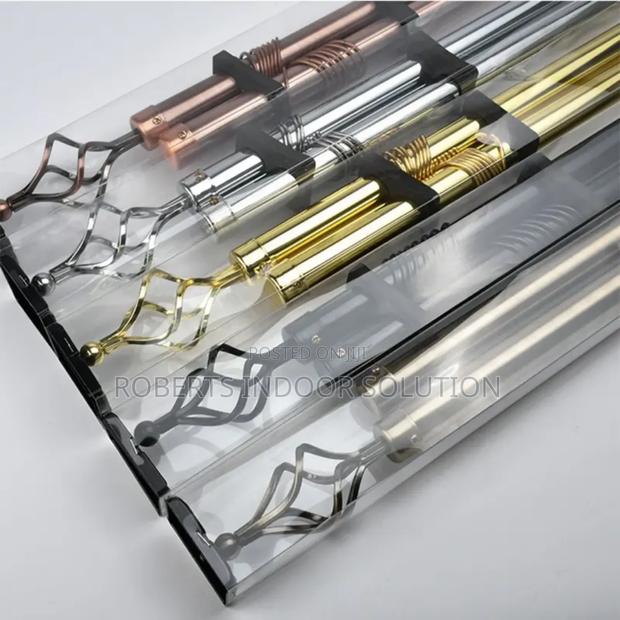 2m Curtain Rod Available in Different Colours