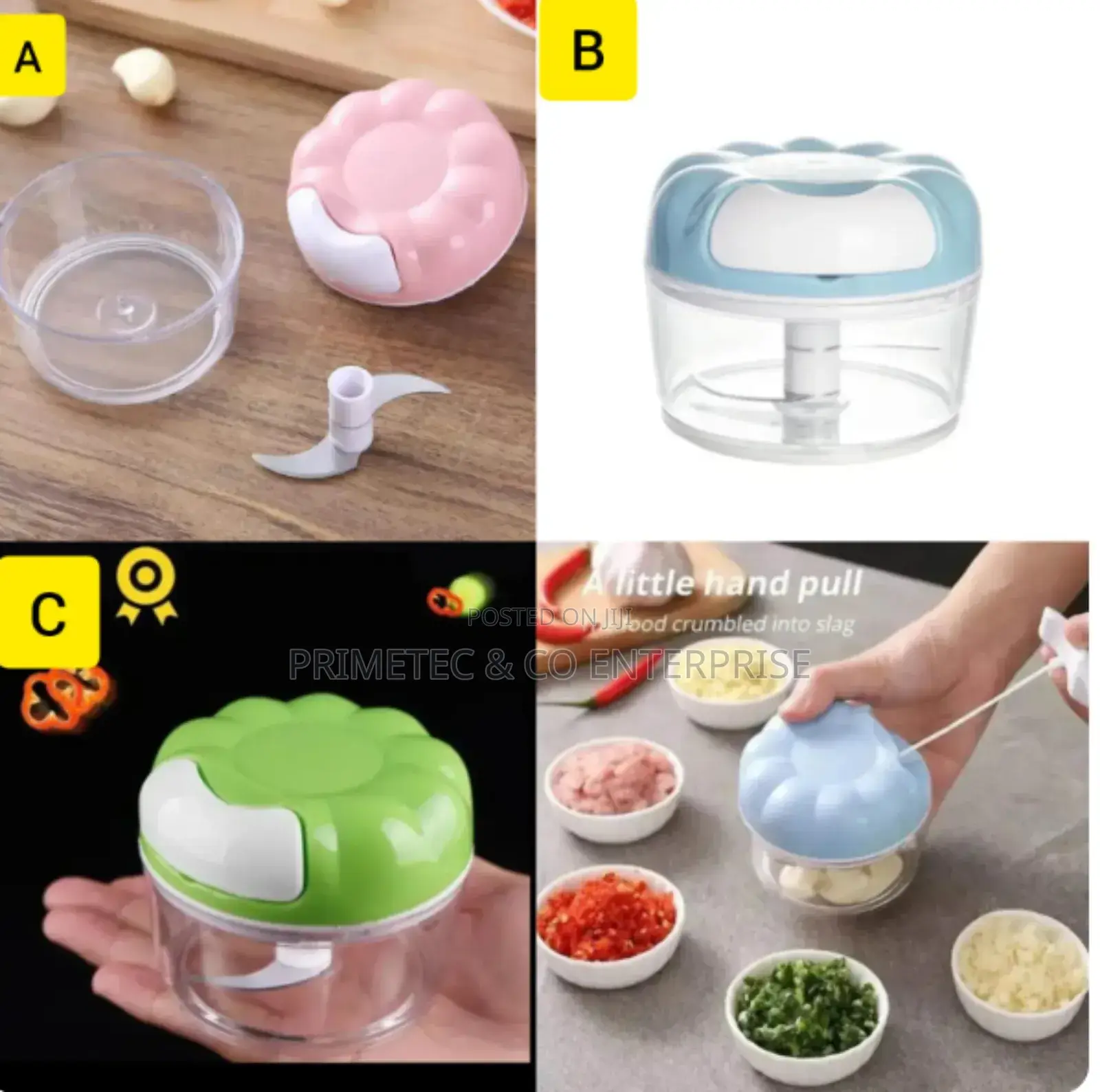 Garlic Pull Grinder/Chopper