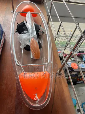 Kayak 1-Person Clear Body + Rudder System