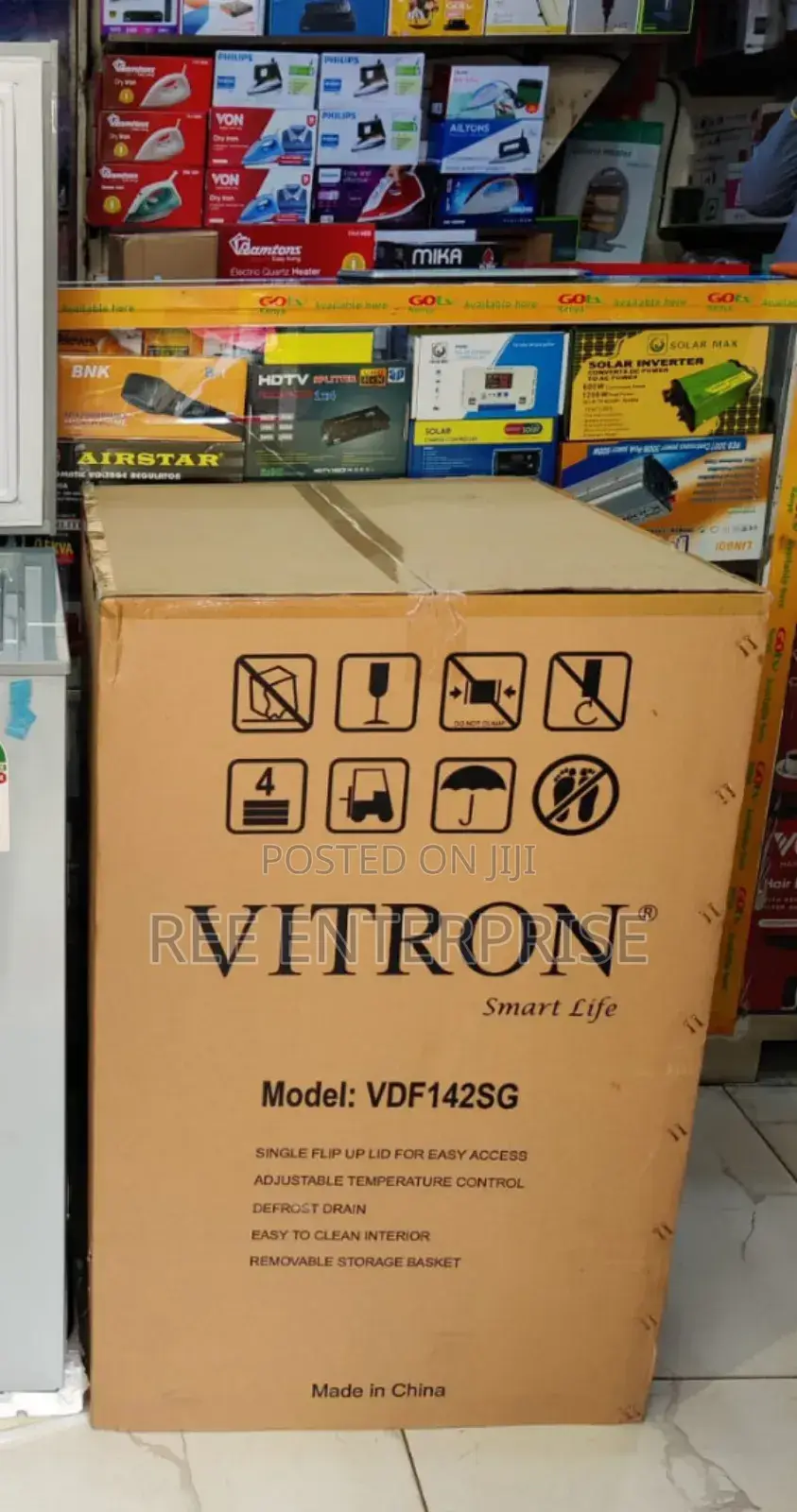 New Model Vitron 142litres Chest Freezer