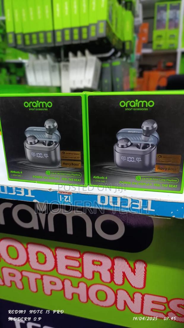 Oraimo Airbuds 4 Enc True Wireless Earbuds - thumbnail 3