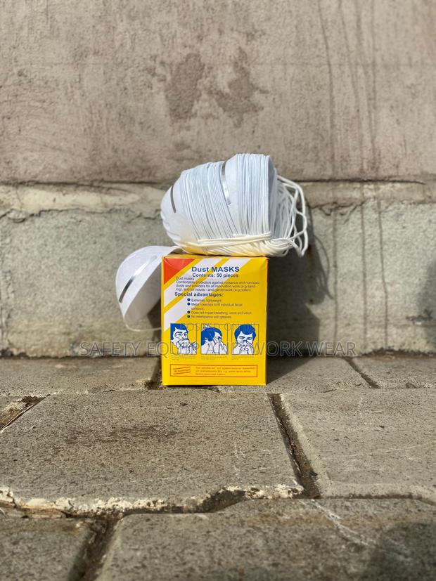 Dust Masks That Can Be Tossed After Use.