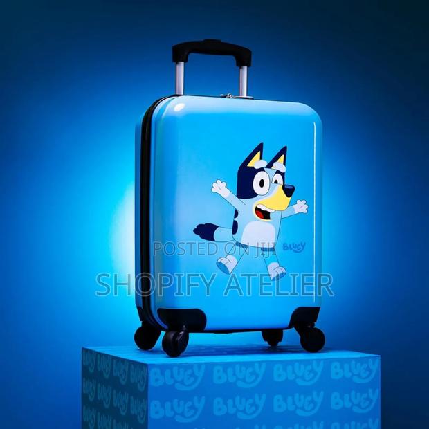 Cartoon Themed Fibre Suitcase for Kids - main view