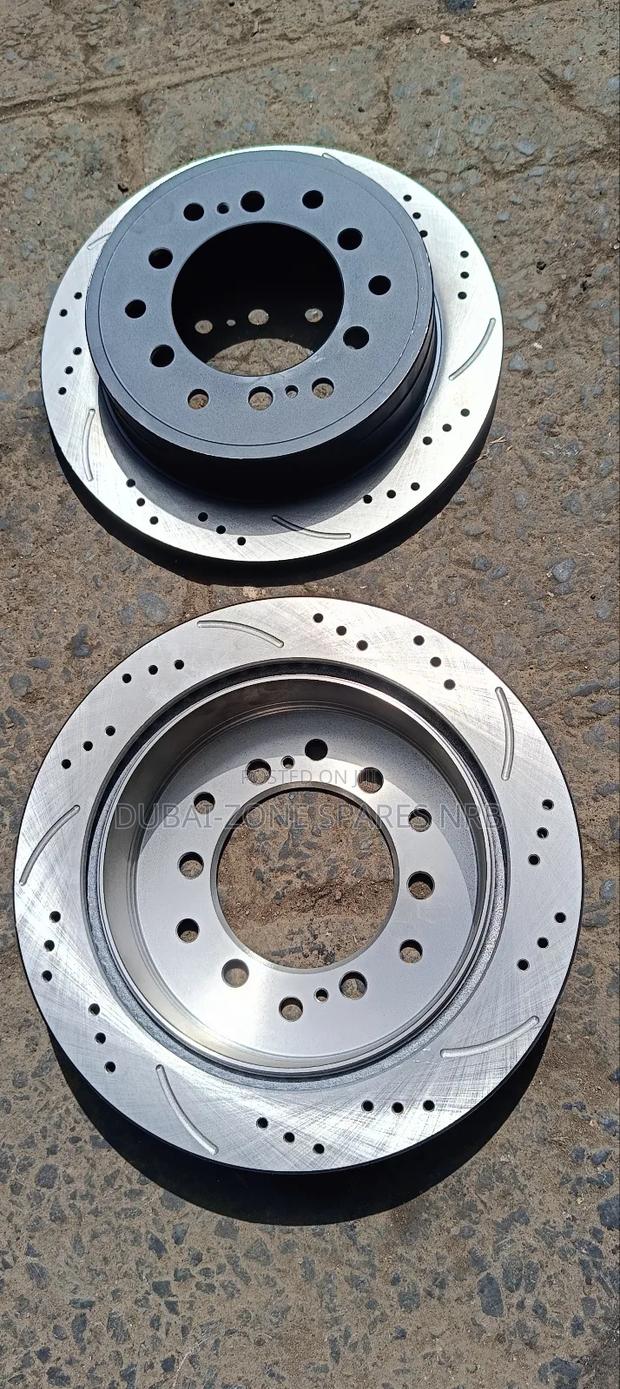 Prado J150 Sport Brake Disk/Disc Plates. - main view