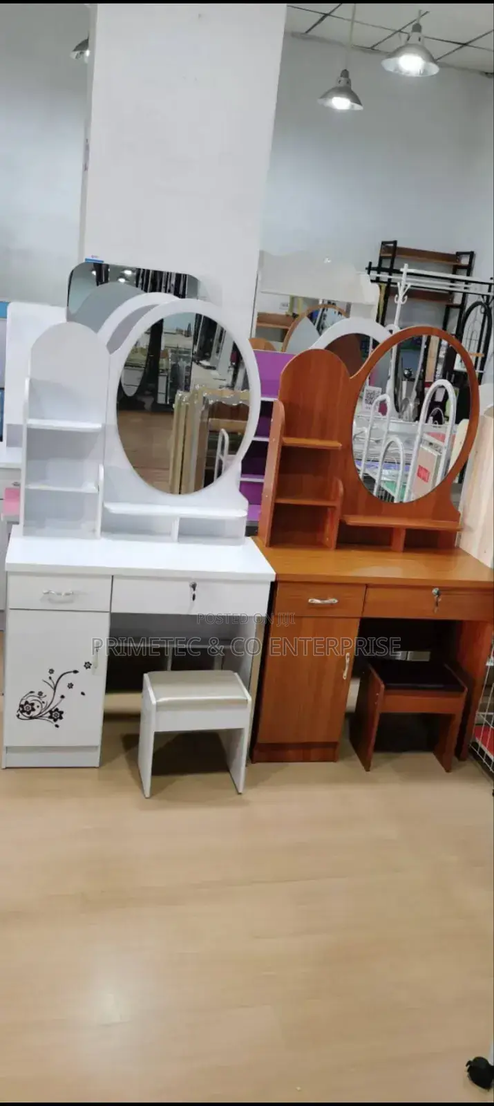 White Executive Dressing Table