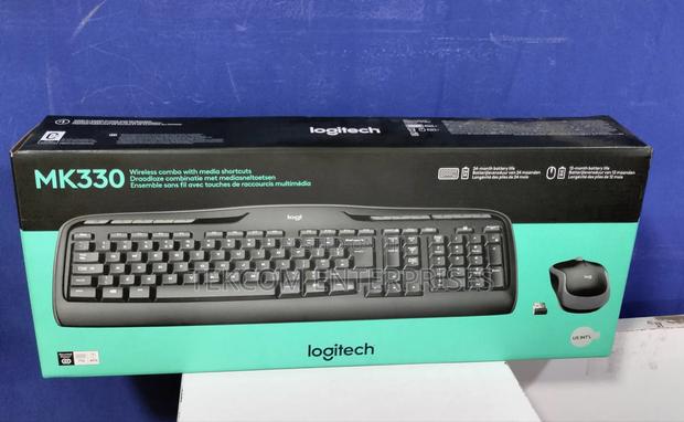 Logitech Mk330 Wireless Desktop Keyboard Mouse - main view