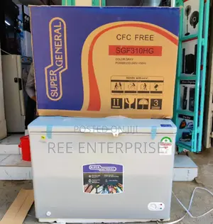 New Model BJS Chest Freezers Sgf310hg 310litres