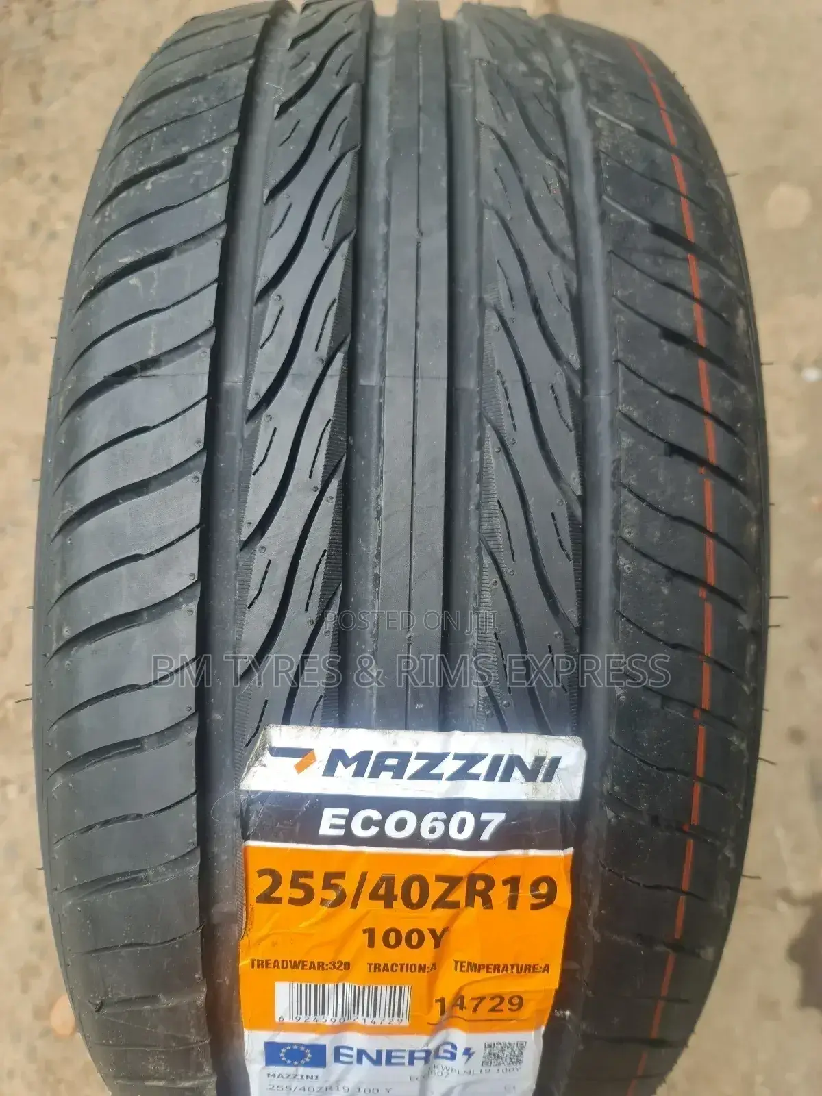 255 /40 R19 Mazzini Tyres.