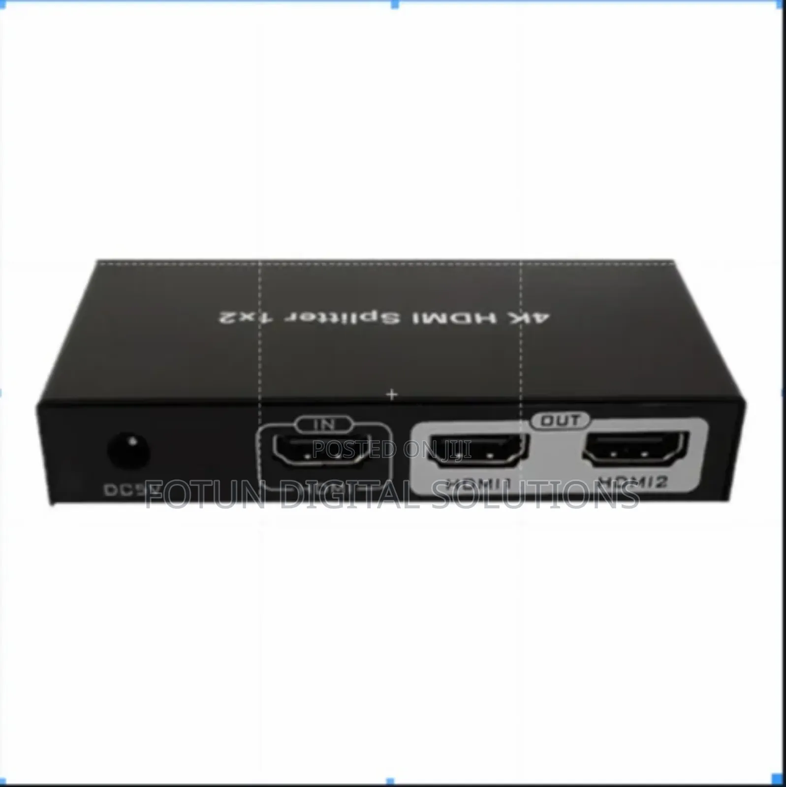 2-Way Hdmi Splitter – Share 1 Source to 2 Screens in 