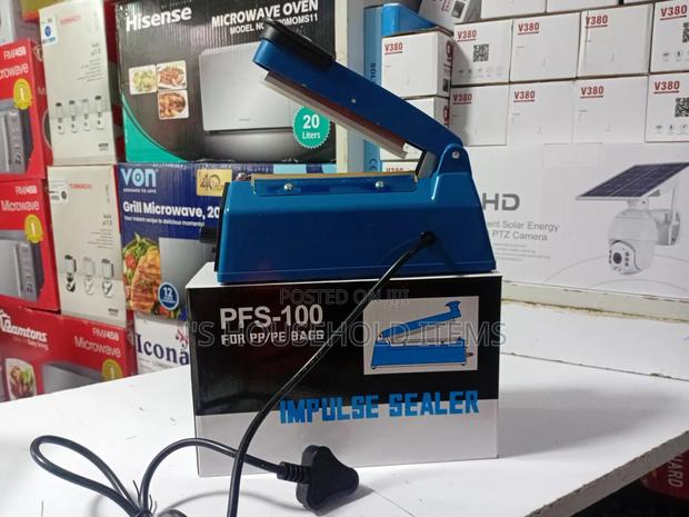 100 PFS-100 Heat Sealer-Portable Impulse Bag Sealing Machine - main view