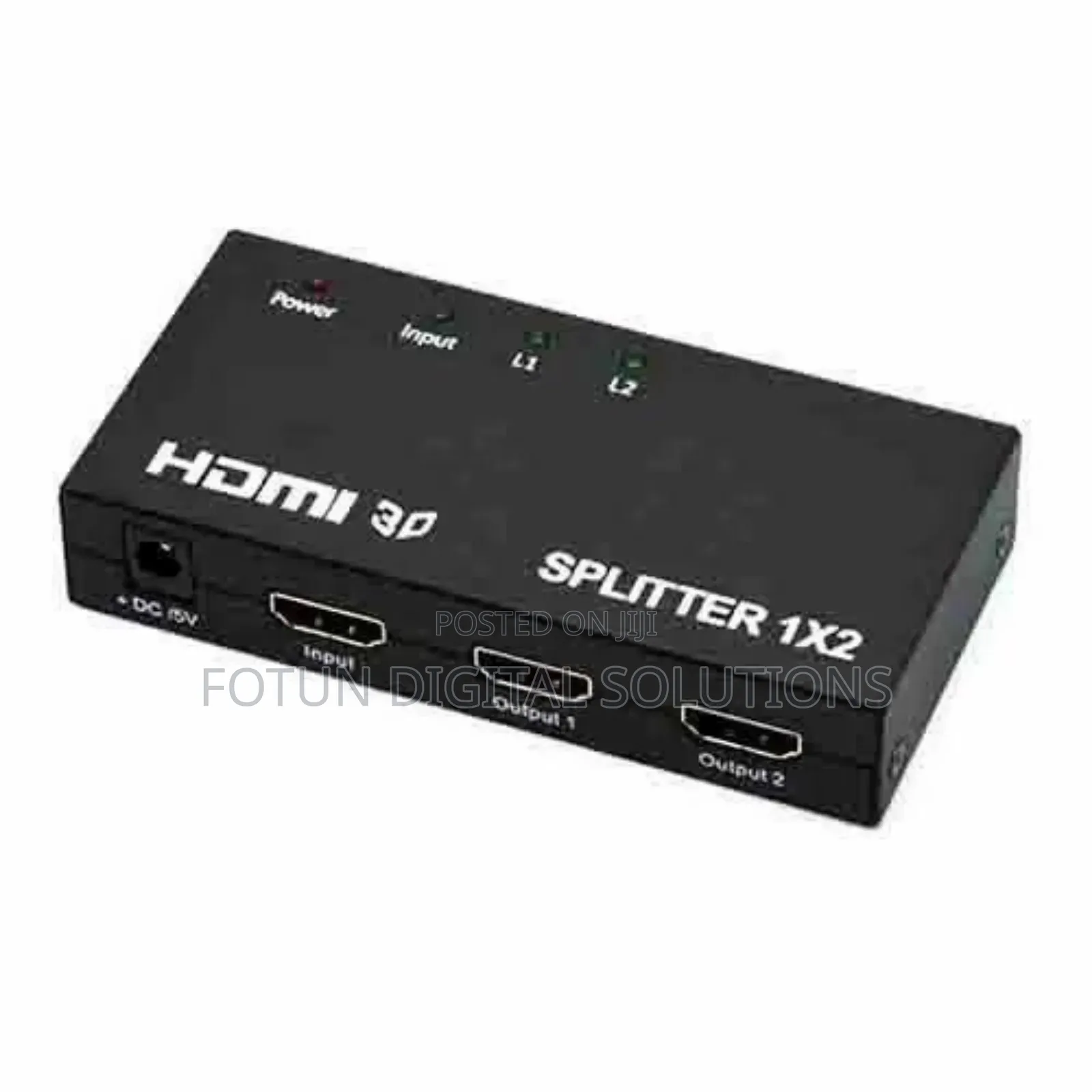 Dual Hdmi Splitter–1 in 2 Out for Tvs, Monitors Projectors