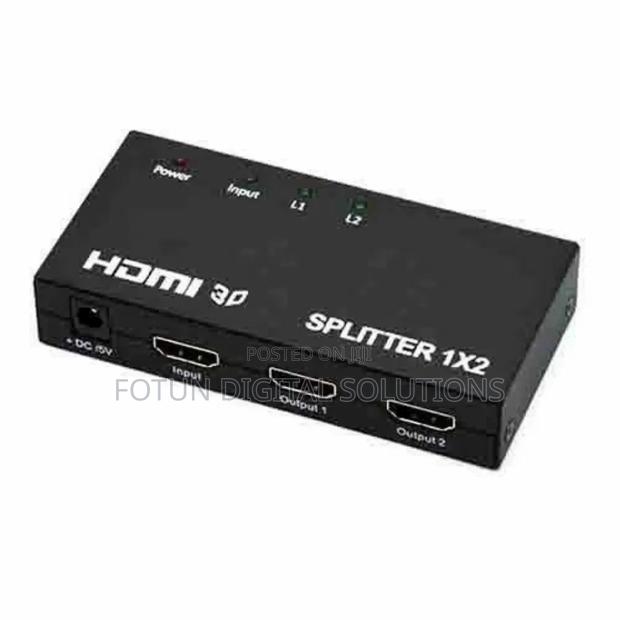 Dual Hdmi Splitter–1 in 2 Out for Tvs, Monitors Projectors - main view