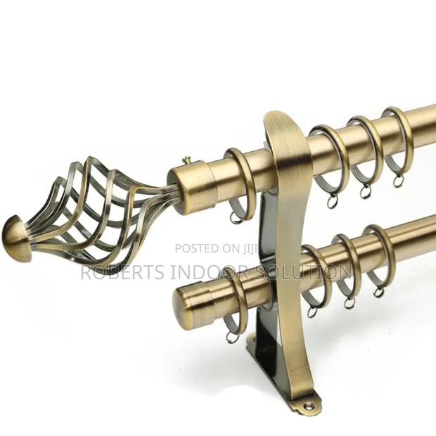 Live Love Laugh Curtain Rods  - main view