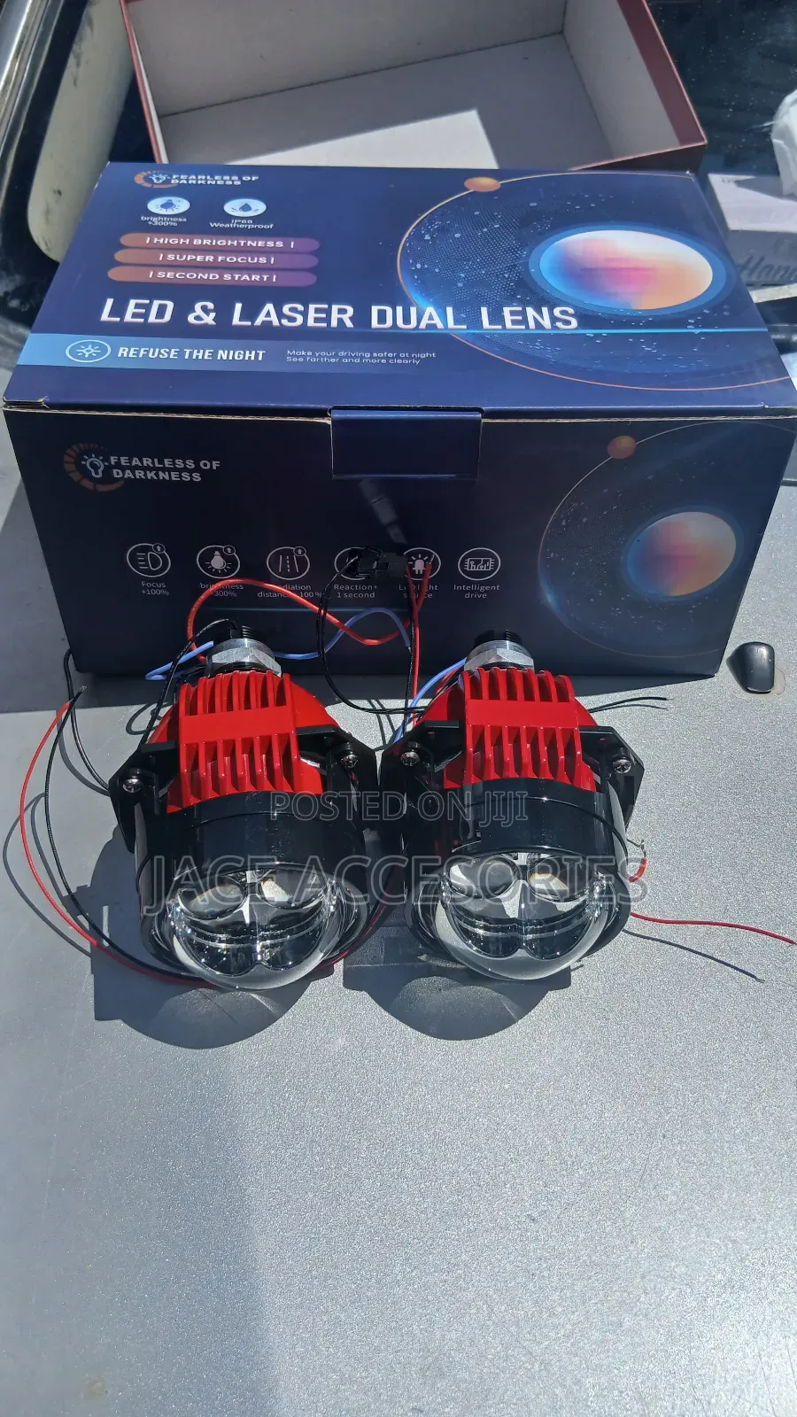 Dual Laser 2.5' Biled Projectors