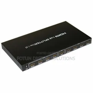 Hdmi Splitter 1 in 8 Out –Ultra Hd Multi-Screen Distribution
