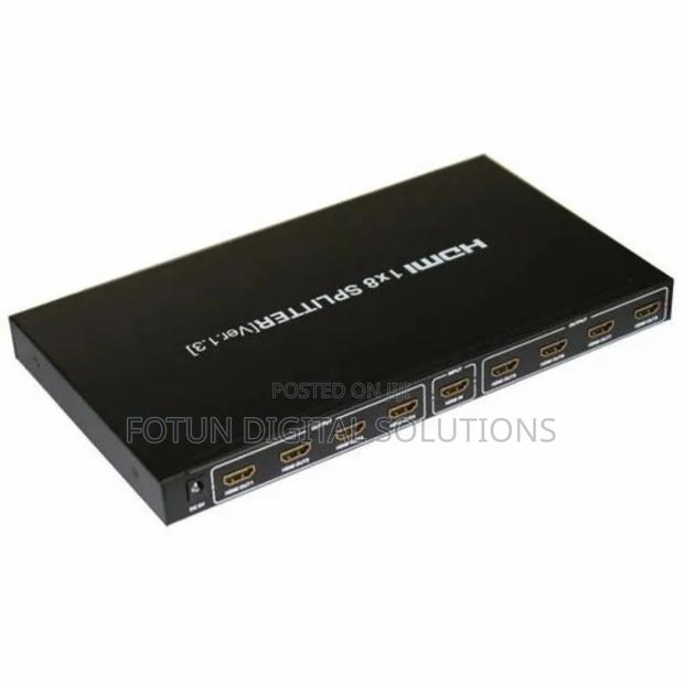 Hdmi Splitter 1 in 8 Out –Ultra Hd Multi-Screen Distribution