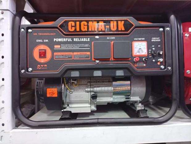 High Quality 2.5kva Cigma Uk Petrol Generator