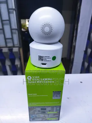 Dual Lens V380 Q7 Max Indoor Camera Supports Upto 128sd Card