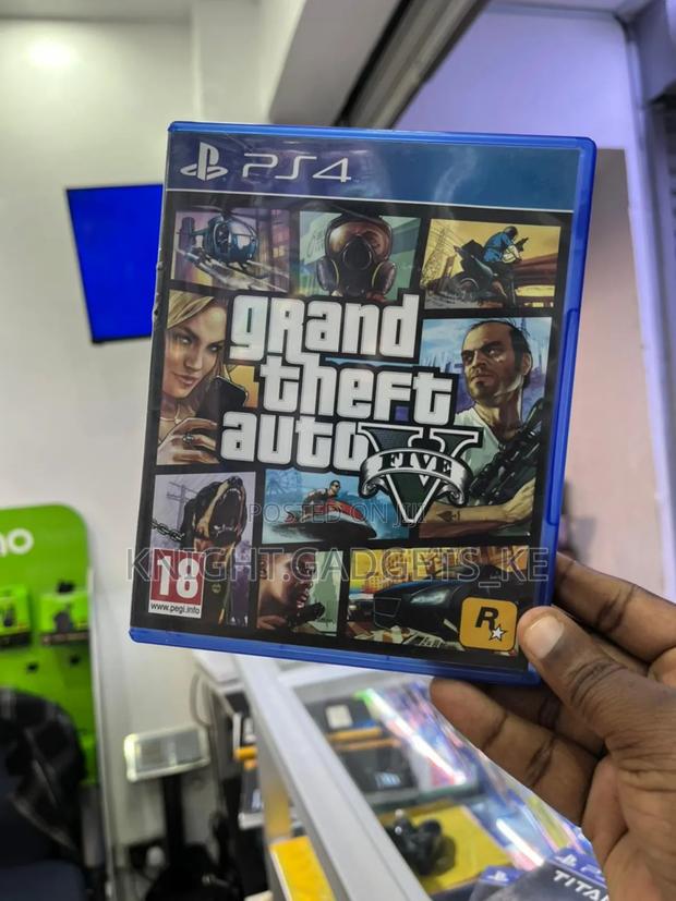 Grand Theft Auto Five Ps4 - main view