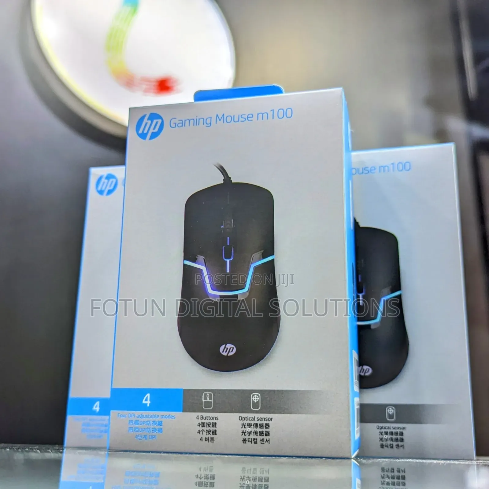 Hp Gaming Mouse – RGB Wired Mouse With Fast Response