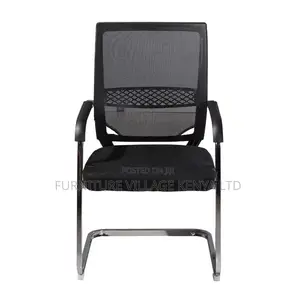 Office Chair:Fixed Conference Chair With Comfortable Armrest