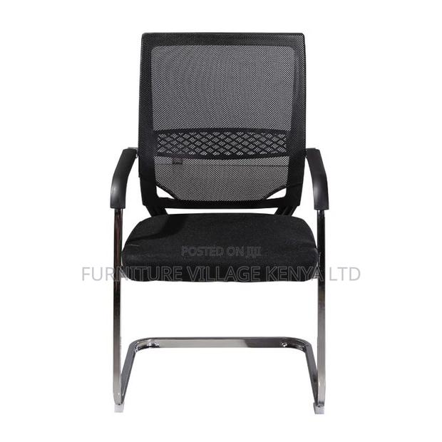 Office Chair:Fixed Conference Chair With Comfortable Armrest - thumbnail 3