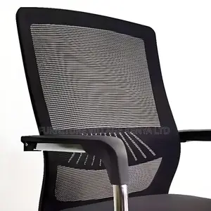 Office Chair:Fixed Conference Chair With Comfortable Armrest