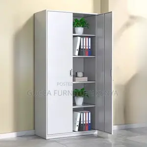 Cabinets:Office 2-Door Full Steel Door Cabinets in Steel