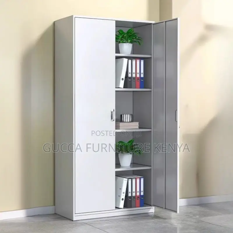 Cabinets:Office 2-Door Full Steel Door Cabinets in Steel