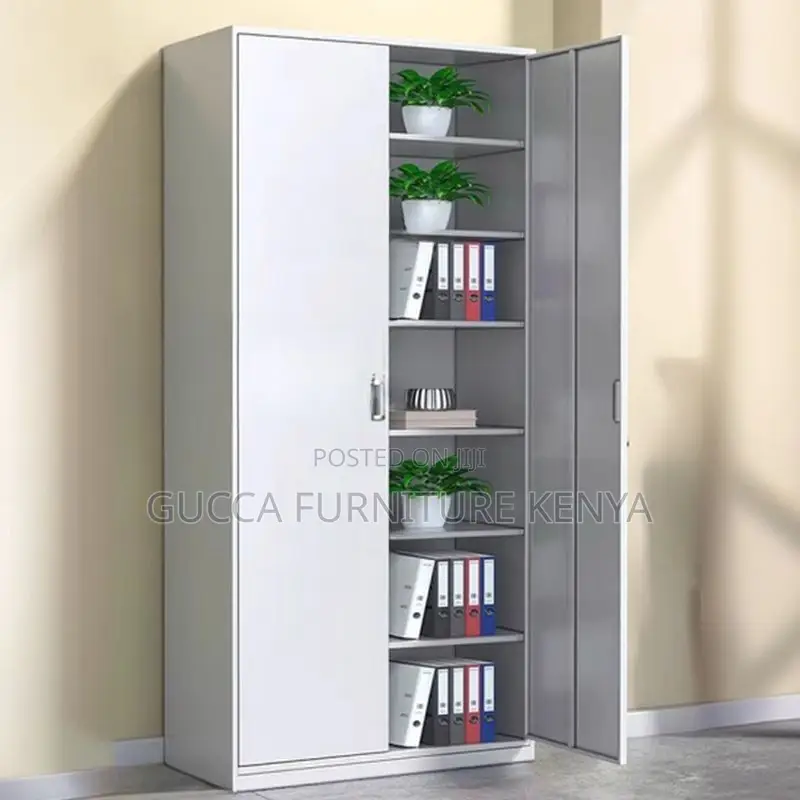Cabinets:Office 2-Door Full Steel Door Cabinets in Steel