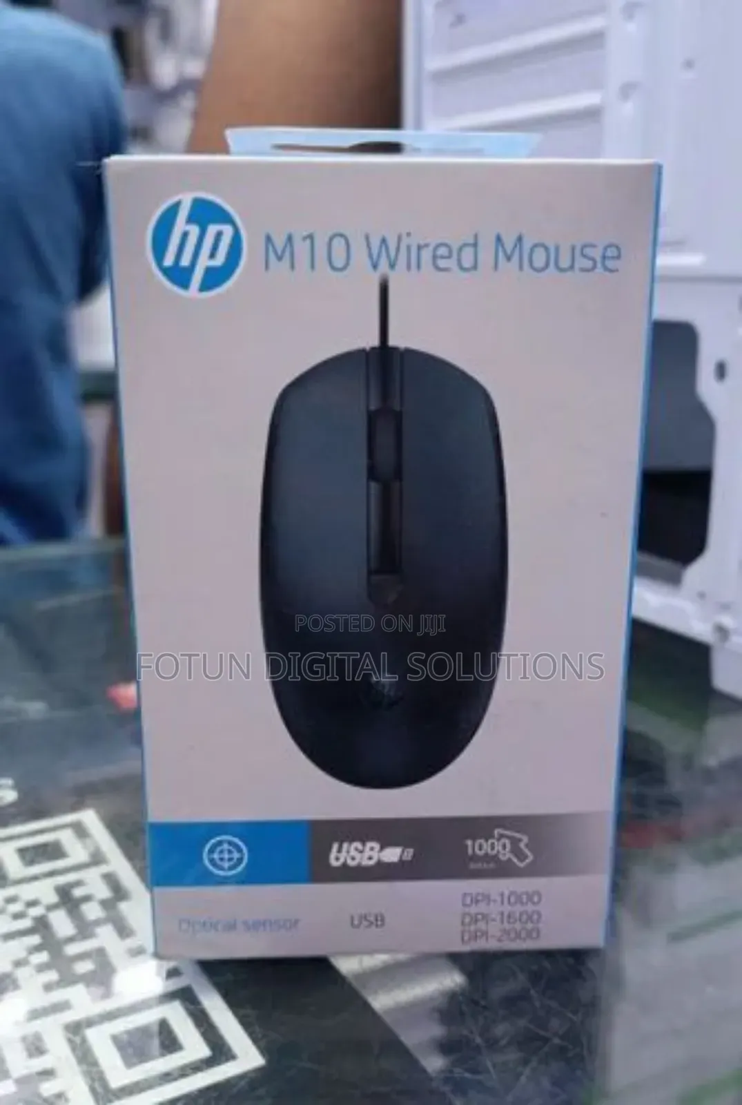 Hp Wired Mouse – Simple Reliable Usb Mouse for Daily Use