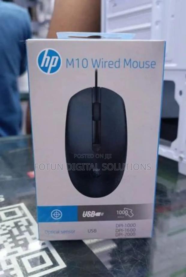 Hp Wired Mouse – Simple Reliable Usb Mouse for Daily Use
