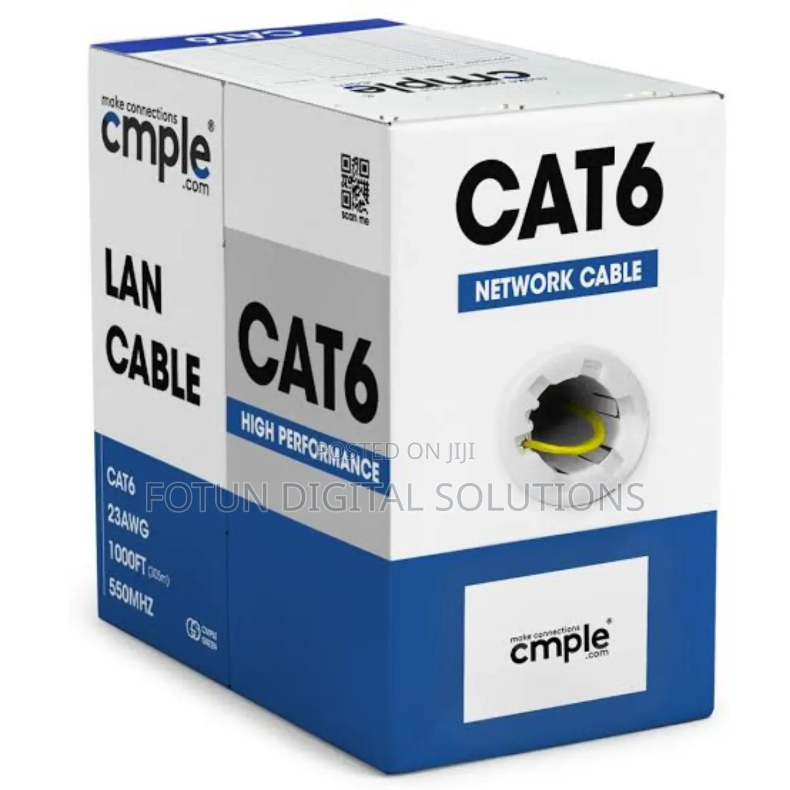 Full Cat6 Lan Cable Roll – Reliable for Office CCTV Setups