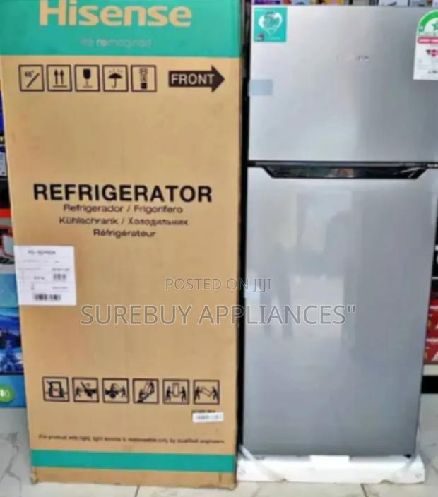 Hisense 205 Liters Ref205dr Double Door Fridge - main view