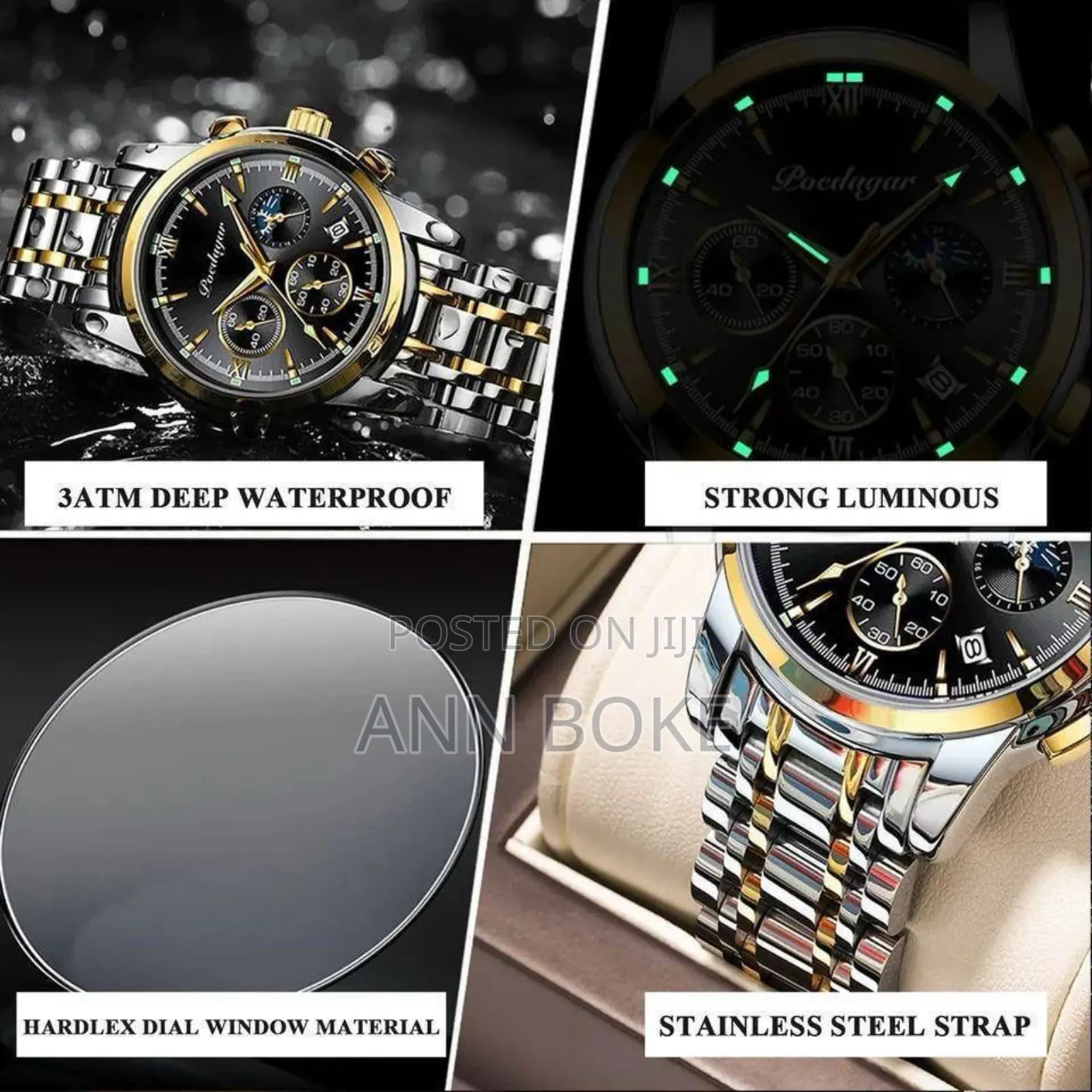 Poedagar Chronograph Gents Watch *Kes 2,800*