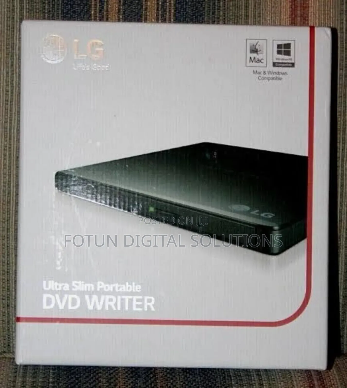 Lg Slim DVD Writer – Usb External Drive for Laptops PCS