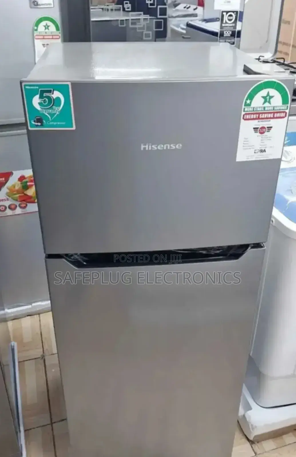 Fridge Hisense 120l (Ref120dr) Double Door; Brand New