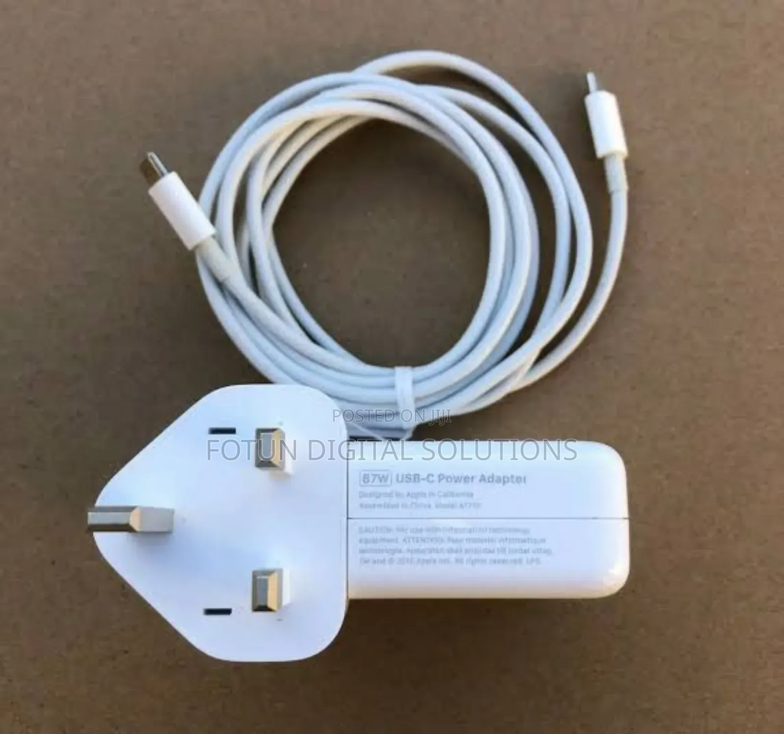 Macbook Charger Type-C–61w/87w Fast Charging for Macbook Pro