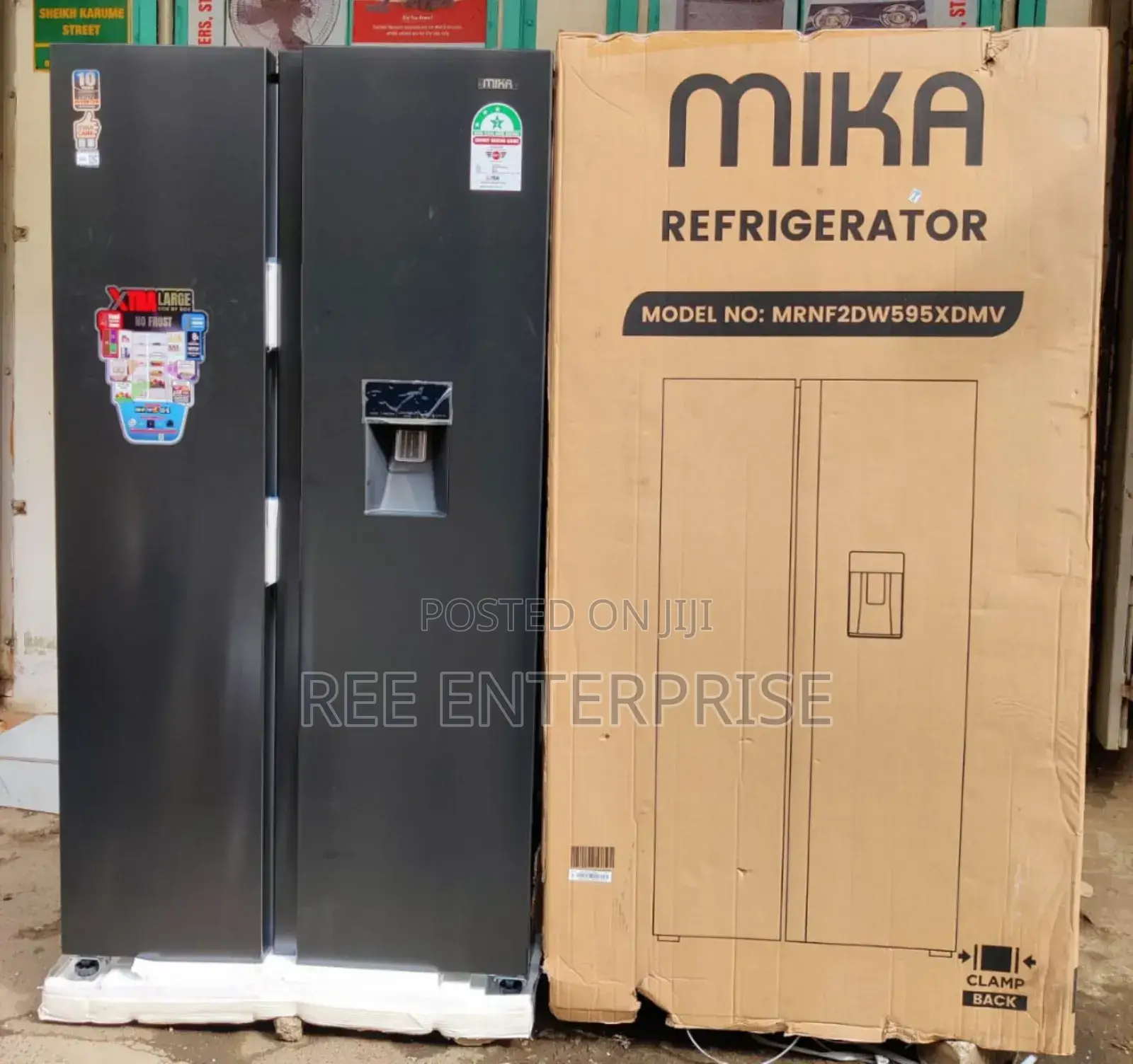 Best Fridge 595litres Side by Side No Frost With Dispenser