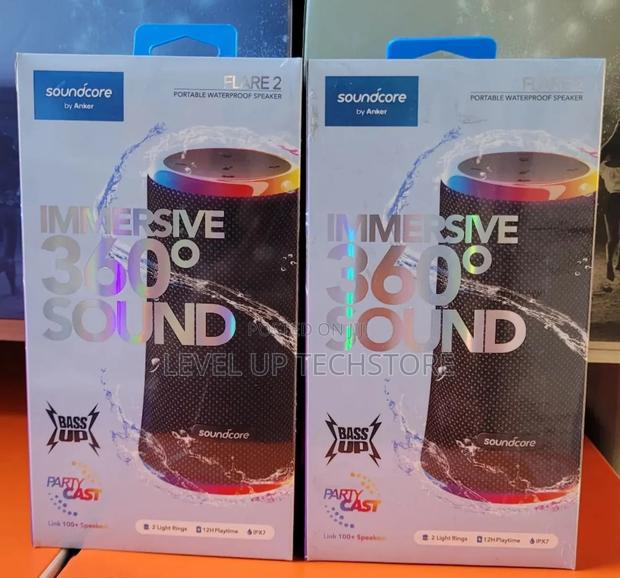 Soundcore Flare 2 Bluetooth Speaker. - main view