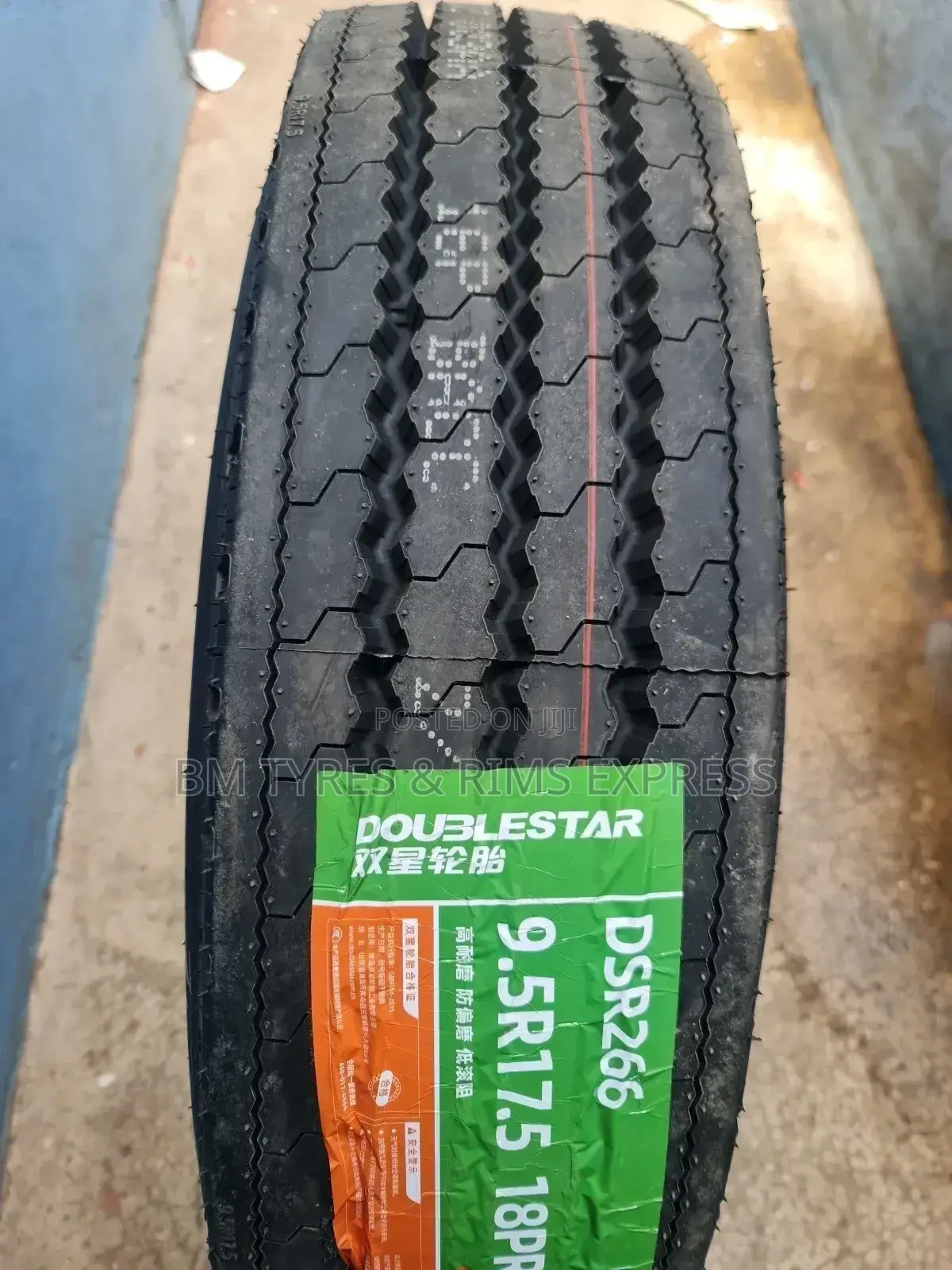 9.5 R17.5 Doublestar Tyres. (Commercial)