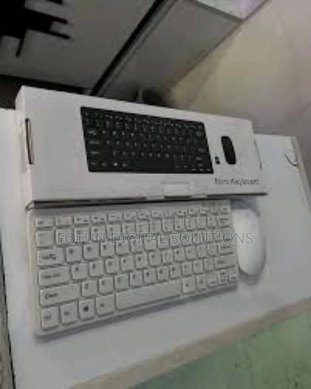 Mini Wireless Keyboard – With Touchpad for Smart TVS PCS
