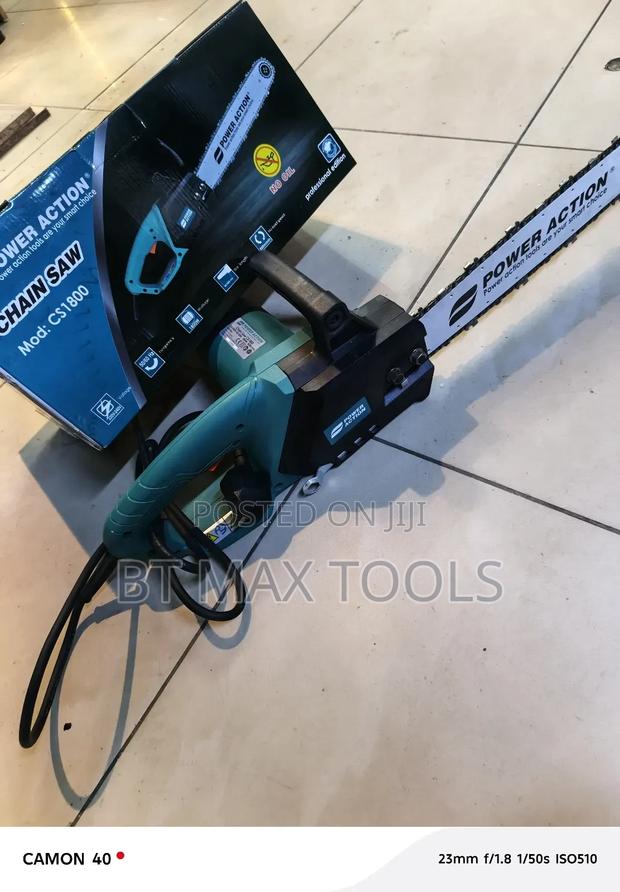 Power Action Chain Saw Electric 1800w