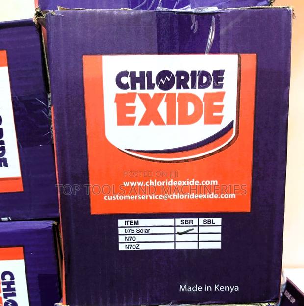 12v 75 Ah Chloride Exide Solar Acid Battery
